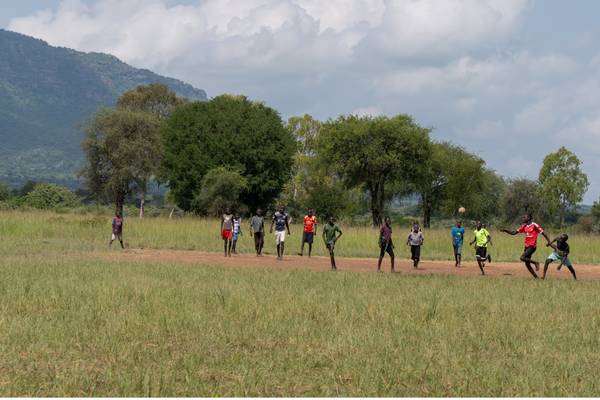 A scenic landscape of Karamoja.