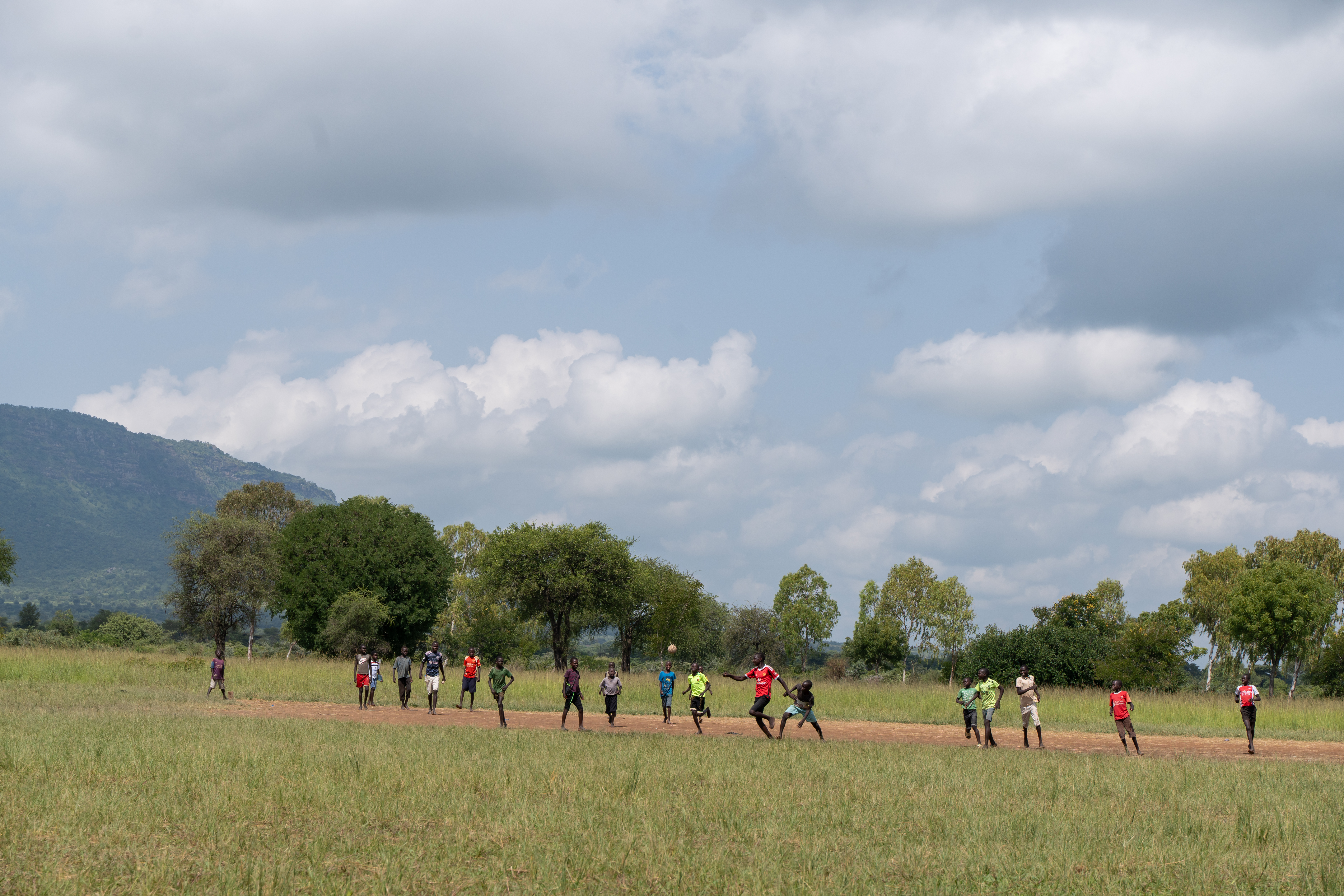 A scenic landscape of Karamoja.