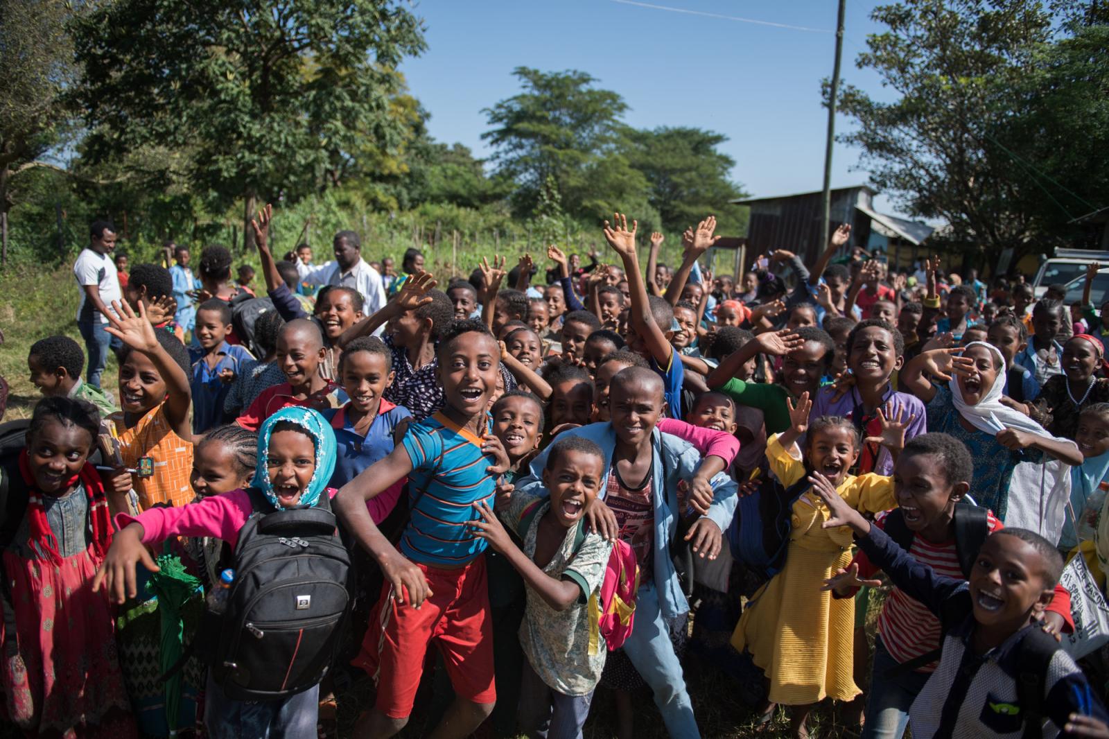 One of VSOs education programmes in Ethiopia