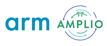 Arm and Amplio logos