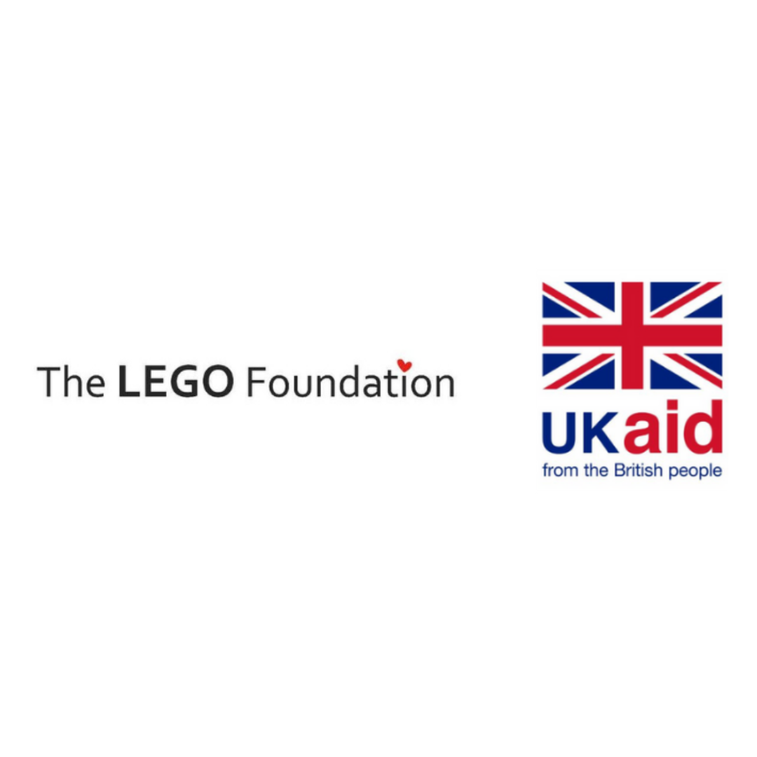 UK Aid and Lego Foundation logos