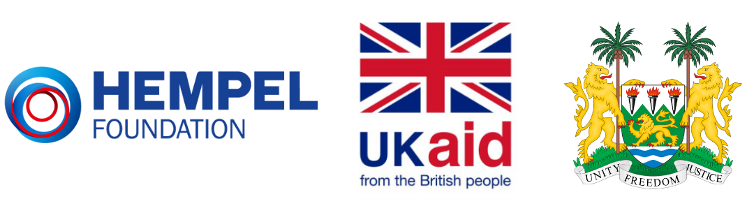 BFLTT is funded by Hempel Foundation, UK Aid and the Government of Sierra Leone