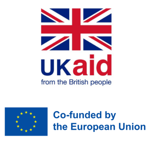 UK aid and EU logo