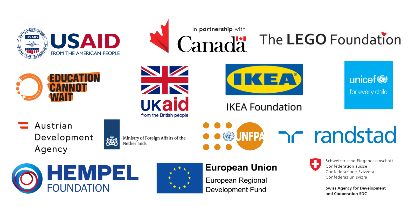 Logos of partners