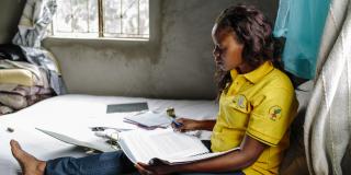 Alice's family were homeless and in extreme poverty when her miner father and brother died.