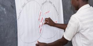 A VSO-run sexual health workshop