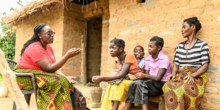 VSO volunteer Monica in Zambia