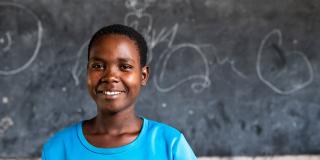 EfL student Elizabeth smiling