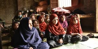 Children in classroom