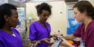 Nurses in Ethiopia