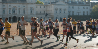 Runners raising funds for VSO by running the royal parks half marathon Runners raising funds for VSO by running the royal parks half marathon