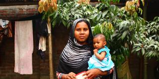 Rumana Khatun is a VSO ICS project beneficiary in Bangladesh. Rumana Khatun, Bangladesh.
