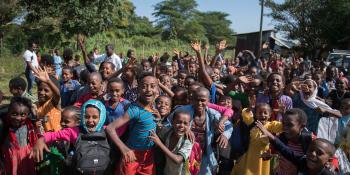 One of VSOs education programmes in Ethiopia