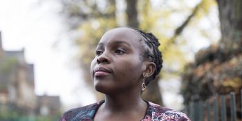 Elizabeth Kisakye, recipient of the Resilient Communities Volunteer Award, 2019