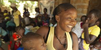 Fatu Conteh, 18, gave birth to baby girl Mariama six months ago