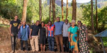 Kenya farming youth group