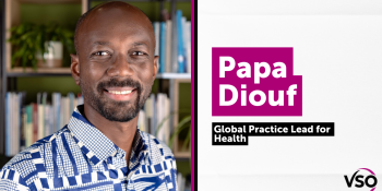 Papa Diouf, Global Practice Area Lead for Health