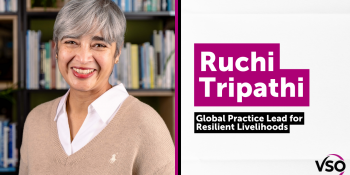 Ruchi Tripathi, Global Practice Lead for Resilient Livelihoods