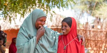 Two friends from across the Kenya/Ethiopia border