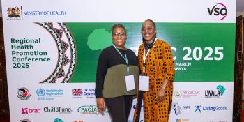 Health conference attendees