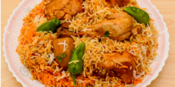 Chicken biryani