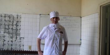 VSO health volunteer John Williams in Cambodia VSO health volunteer John Williams in Cambodia