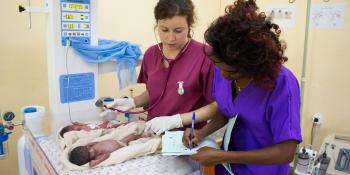 VSO volunteer Miriam Etter, 25, works alongside five dedicated NICU nurses who have been brought in especially to assist on neonatal care in Suhul hospital in Shire, Ethiopia. VSO volunteer Miriam Etter, 25, works alongside five dedicated NICU nurses who have been brought in especially to assist on neonatal care in Suhul hospital in Shire, Ethiopia.