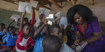 Teacher Grace Chigwechokha in Malawi