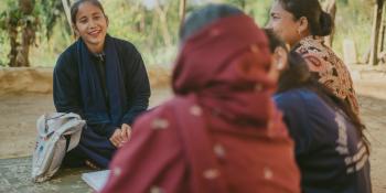 Community volunteer Laxmi in Nepal VSO community volunteer Laxmi in Nepal