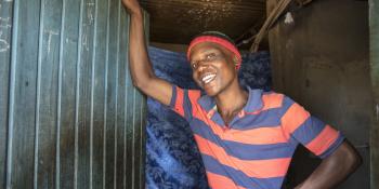 VSO peer educator JK in Zimbabwe VSO peer educator JK in Zimbabwe