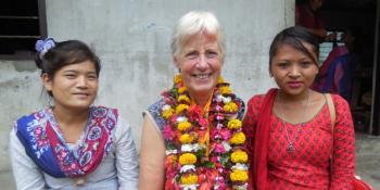 Ann Marcer, education volunteer, VSO Nepal