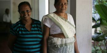 Staff at a care facility in Sri Lanka supported by VSO Staff at a care facility in Sri Lanka supported by VSO