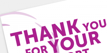 Download and print this thank you poster Download and print this thank you poster