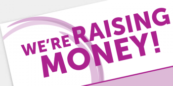 We're raising money - a downloadable poster for the office or school We're raising money - a downloadable poster for the office or school