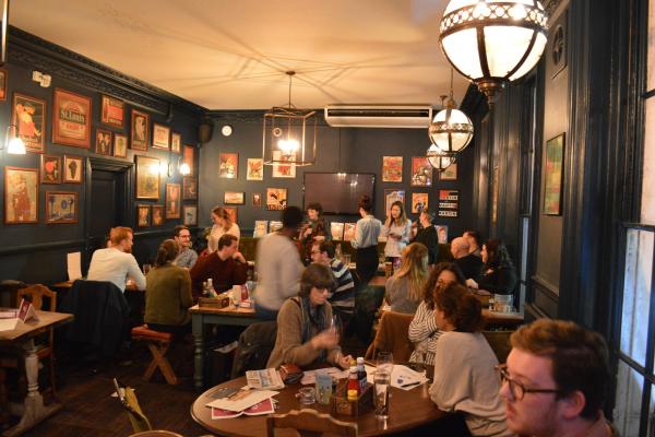 London Action Group put on a pub quiz