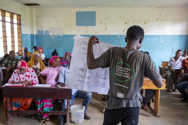 ICS volunteer in Tanzania