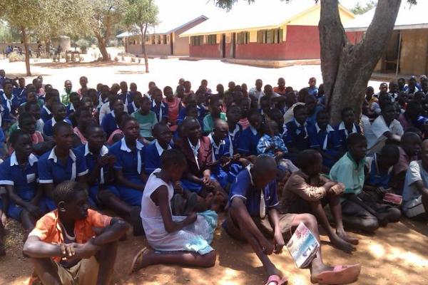 School children in Karamoja Uganda