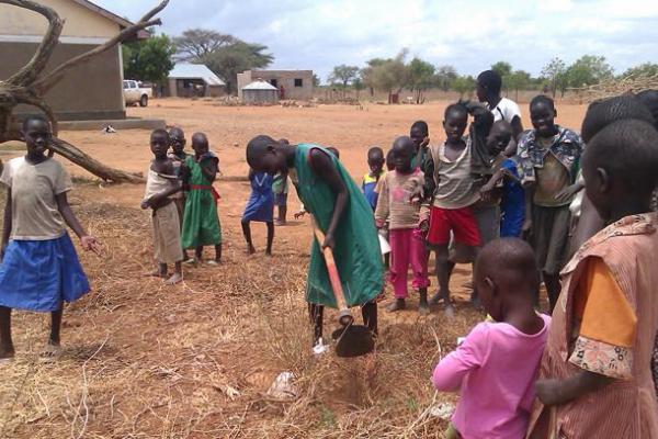 Agricultural classes in rural Uganda