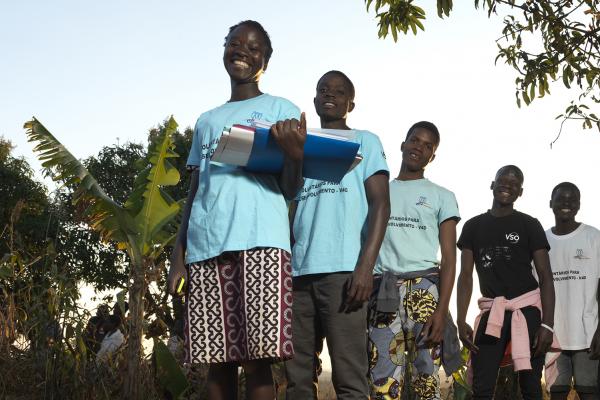 Community volunteers supporting post Idai relief, Mozambique