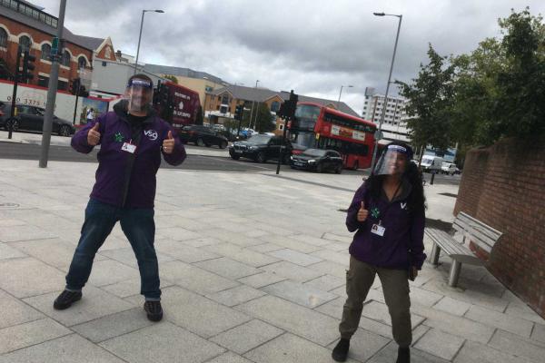 VSO fundraisers working on our current campaign