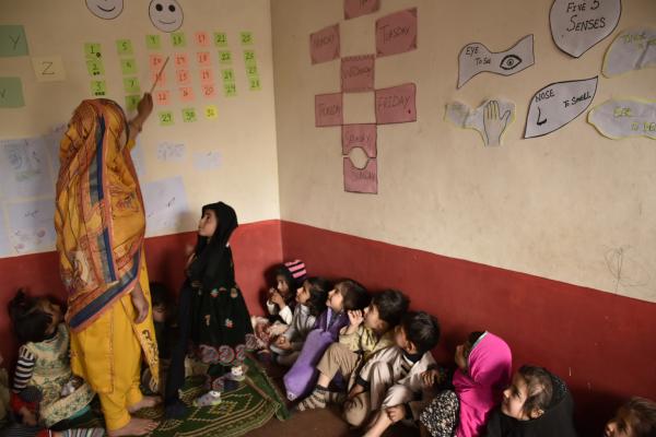 Pakistani classroom