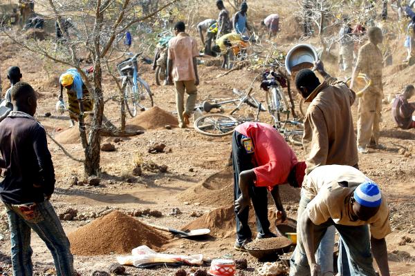 The mining industry is male dominated and women struggle to get jobs in it.