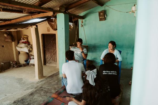 Raj hosts a couple session in Nepal