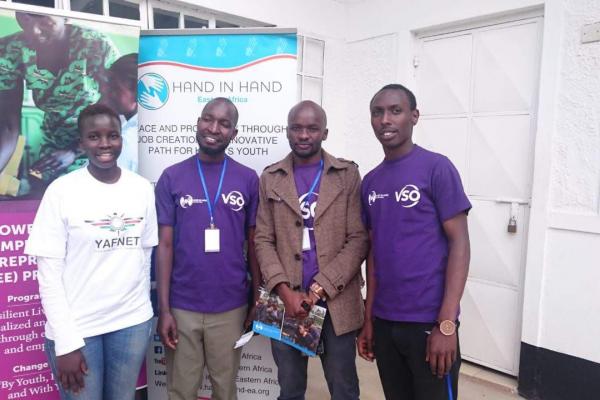 Kenyan volunteers