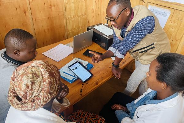 Training teachers to use the VSO School App