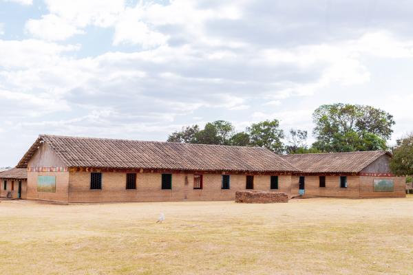 The primary school in Malawi where Theonas works
