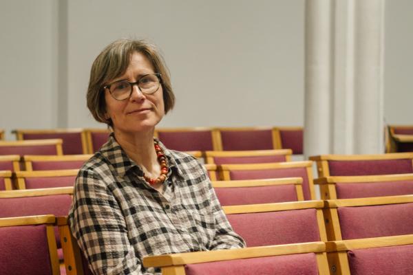 Penny at conference