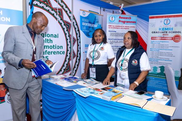 RHPC conference booth