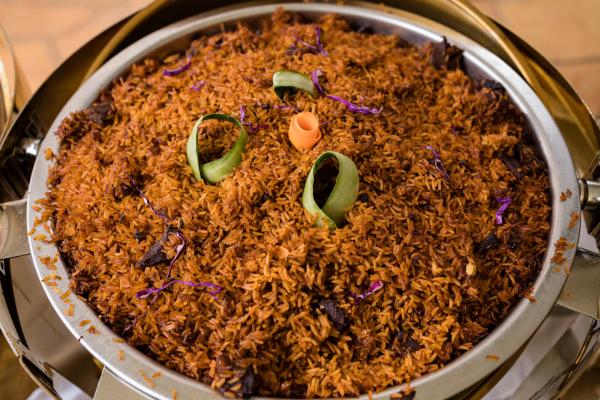 Kenyan beef pilau