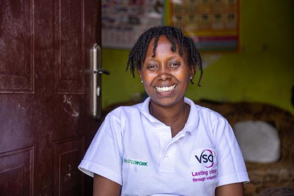 VSO volunteer Evelyn supports waste pickers through the From Waste to Work project, helping them build safer, sustainable livelihoods.